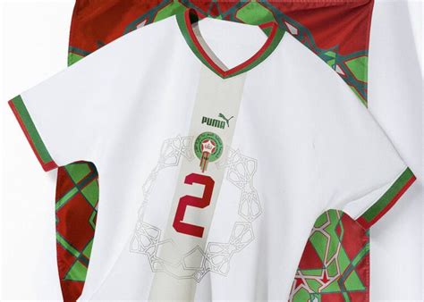 Camiseta Suplente Puma De Marruecos Mundial 2022