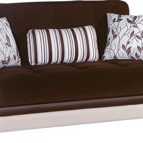 Natural Sofa Bed In Colins Brown By Bellona