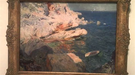 Rocks at Javea and the White Boat 1905 Joaquín Sorolla 1863 1923 Carmen