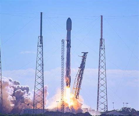 Spacex Rocket Carries Satellites In First Launch Of