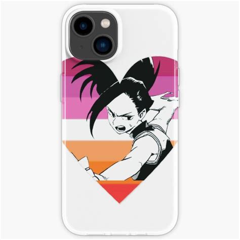 Lesbian Pride Momo Yaoyorozu Bnha Pride Mha Iphone Case For Sale By Rebelapparel Redbubble