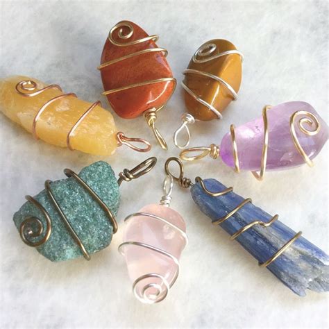 Wire Wrap Your Stone In 2020 Wire Jewelry Designs Crystal Jewelry Diy Wire Wrapping Crystals