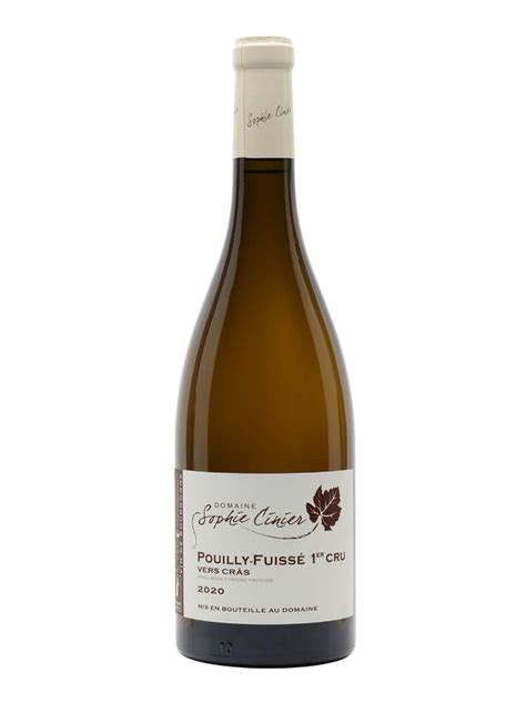 Pouilly Fuissé 1er Cru Vers Crâs Sophie Cinier 2020 The Whisky Exchange