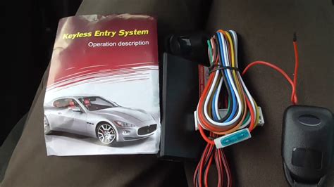 Car Keyless Entry Wiring Diagram