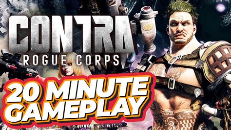 Contra Rogue Corps Gameplay Xbox Series X Youtube