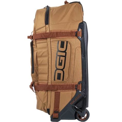 Mala Ogio Rig 9800 Wheeled Bag Coyote Marrom Grid Motors