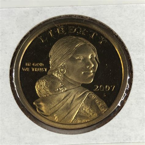 2007 S Proof Sacagawea Commemorative Dollar Deep Cameo Property Room