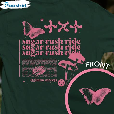 Sugar Rush Ride Vintage Shirt Txt Tomorrow Crewneck Unisex T Shirt