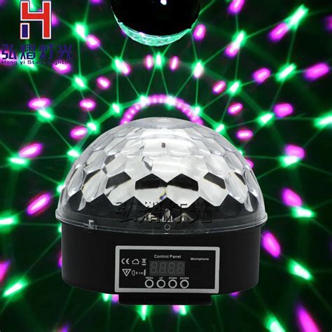 Mini Popular Rgb Led Crystal Magic Ball Stage Effect Lighting Lamp