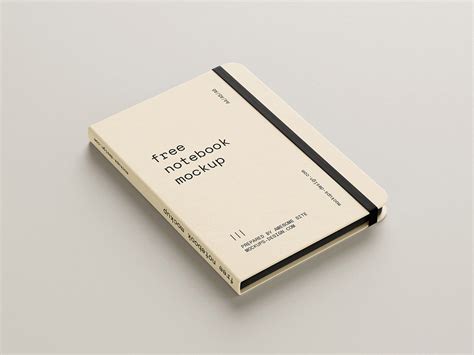 Free Notebook Mockup — Free Mockup World