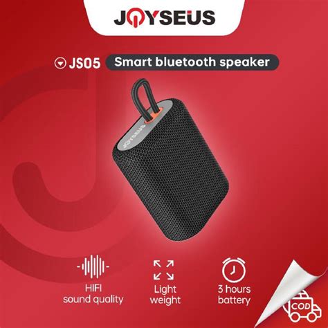 Jual Joyseus Js05 Bluetooth Speaker Tws Hi Fi Sound Portable Audio