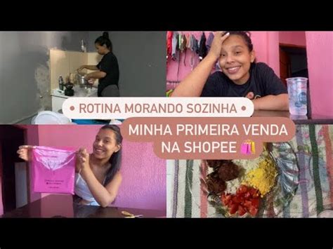 VLOG UMA SEXTA FEIRA COMIGO PRIMEIRA VENDA NA SHOPEE ROTINA NA