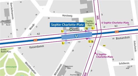 U Sophie Charlotte Platz Haltestelleninfo Bvg