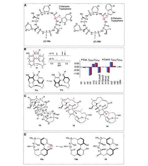 A Z And E Structures Of Cyclopeptide Anthranilic Acid 10 B