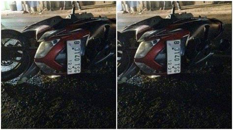 Kecelakaan Maut Tadi Malam Pengendara Motor Vario Tewas Jatuh Saat