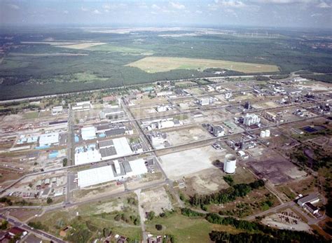 Luftbild Schwarzheide BRB Werksgelände der BASF Schwarzheide mit