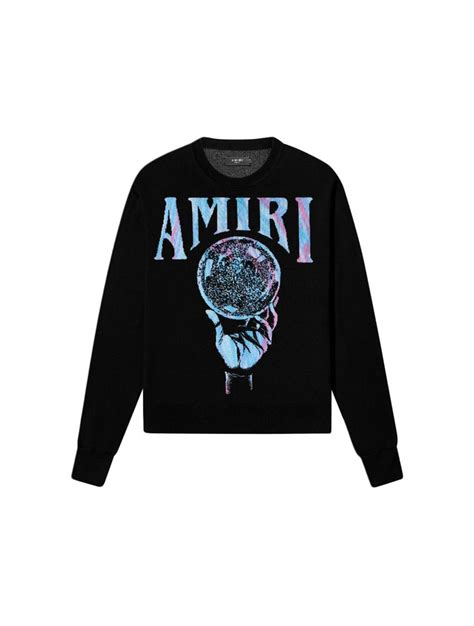 Amiri Logo In Black | ModeSens