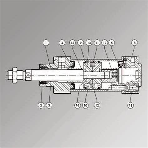 Metalwork ISO 6431 15552 VDMA Kits