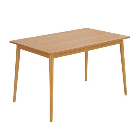 panana modern dining table   kitchen table  solid wood leg