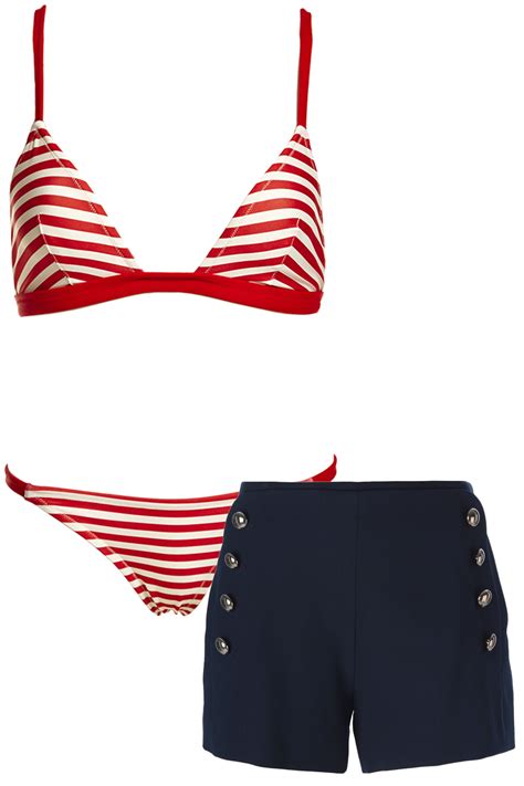 Bikini And Shorts Pairs Ways To Wear A Bikini With Shorts