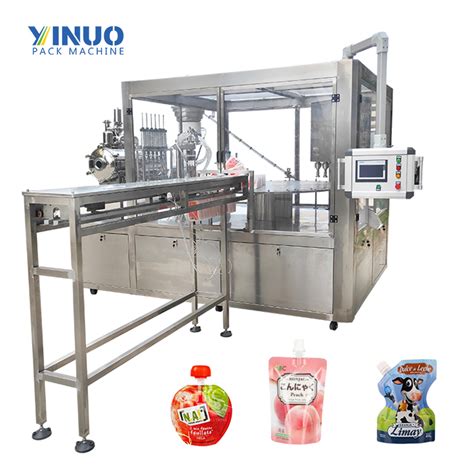 Lg Xgx High Quality Fully Automatic Pouch Bag Filling And Sealing