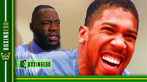 LIVE EGO DEONTAY WILDER VS ORTIZ 2 WHAT WILL JOSHUA DO YouTube