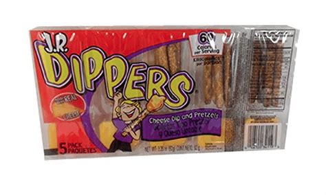 J R Dippers Oz Cheese Dip Pretzels Wholesale Pack