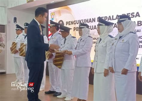 Masa Jabatan Diperpanjang Kades Di Kendal Dikukuhkan