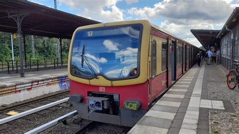 S Bahn Berlin Mitfahrt Von Berlin Spandau Bis Erkner In Der Br Auf