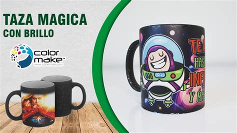 SUBLIMACIÓN DE TAZA MÁGICA CON BRILLO I COLOR MAKE YouTube