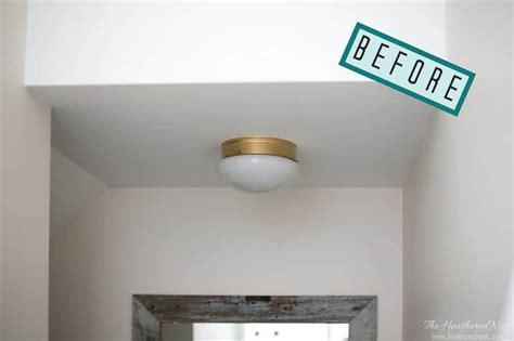 Diy Ceiling Light Makeover - Diy Projects