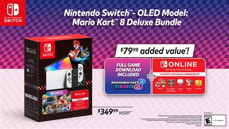 Nintendo Switch Oled Model Mario Kart Deluxe Bundle Gamestop