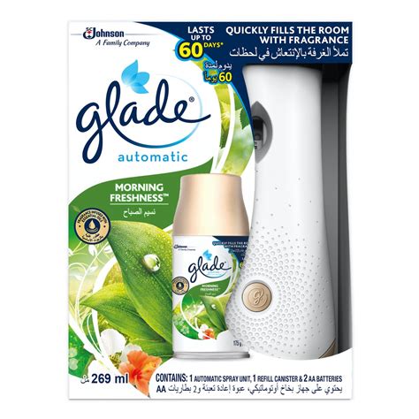 Glade Automatic Spray Unit Refill Morning Freshness 269ml Online At