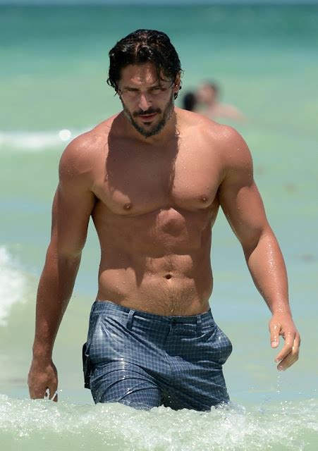 Shirtless Joe Manganiello Hits The Beach In Miami Oh Yes I Am