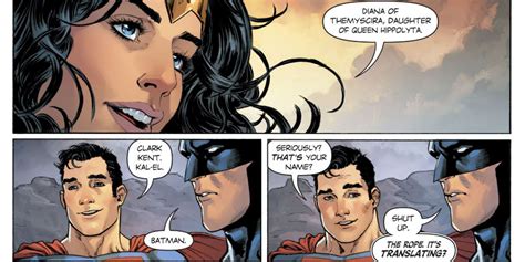 Batmans Perfect Reaction To Wonder Womans Lasso Of Truth Movieweb