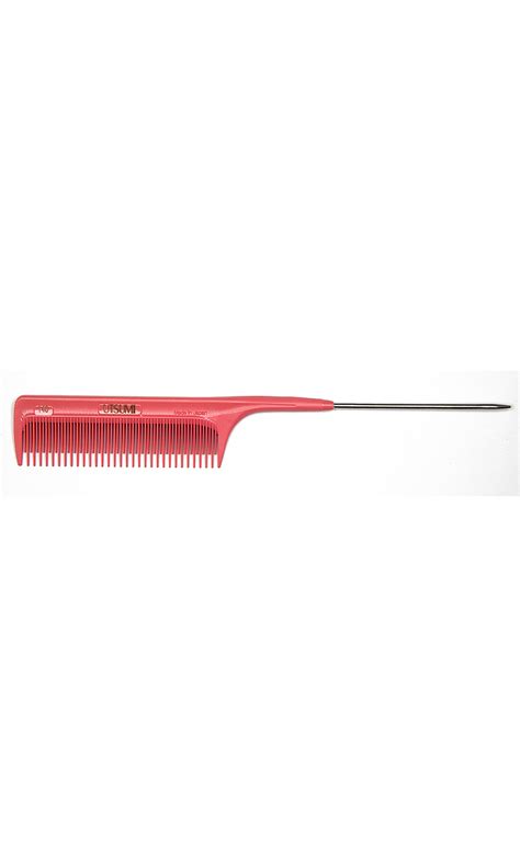 Utsumi Pink Comb Metal Tail Love Groomers