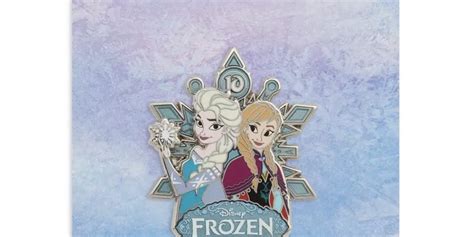 Anna And Elsa Frozen 10th Anniversary Pin At Shopdisney Disney Pins Blog