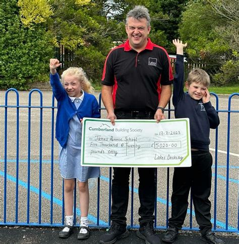 Our Chosen Charity - James Rennie School - Lakes Decking