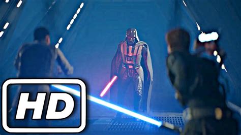 Darth Vader Destroys Cal Kestis K Fight Scene Youtube