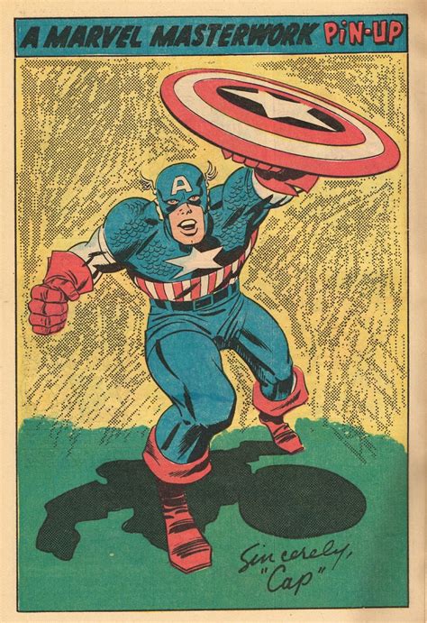 Cap N S Comics Cap By Jack Kirby