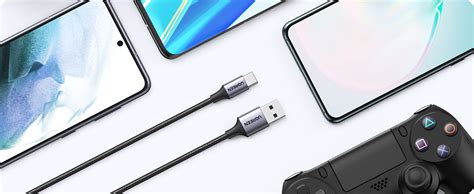 Ugreen Usb Type C Cable Nylon Braided Usb A To Usb C Fast Charger