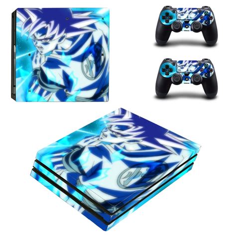 OSTSTICKER OSTSTICKER Bleu Hero Vinyle Couverture De Peau Pour Sony PS4