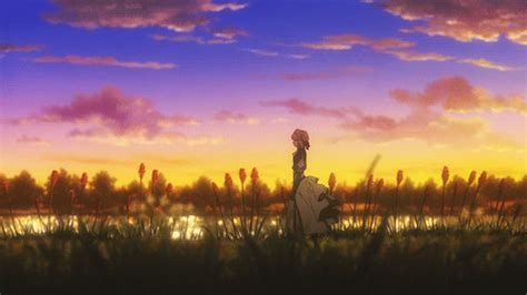 Animated About In Violet Evergarden By Naho Violet