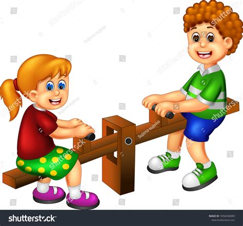 Children Playing See Saw Over 328 Royalty Free Licensable Stock