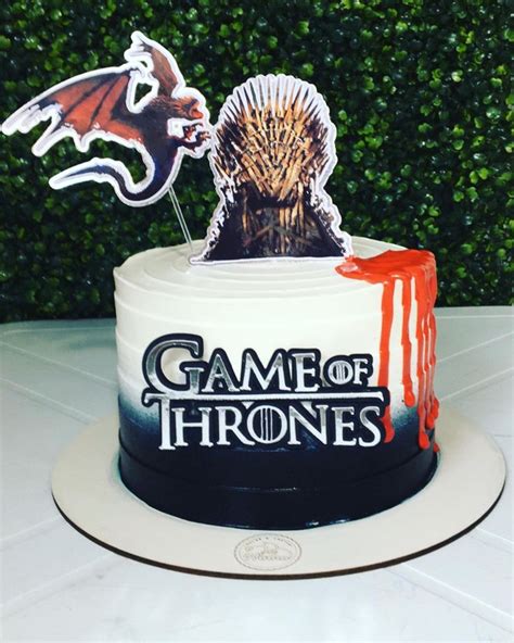 Bolo Em Chantininho Game Of Thrones Bolo De Aniversario Decorado