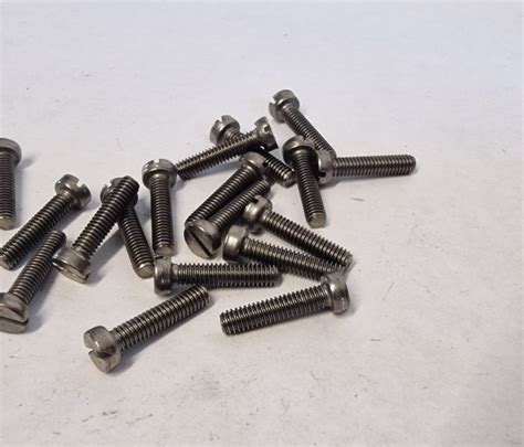 Cheesehead Slot Screw A2 Stainless Steel Ba British Association Imperial Leyton Fasteners