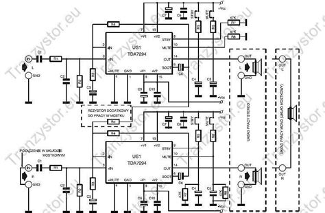 Wzmacniacz Mocy Na TDA7294 2100W Lub 1200W Tranzystor Pl Vortal