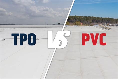 Single Ply Showdown Tpo Vs Pvc American Weatherstar