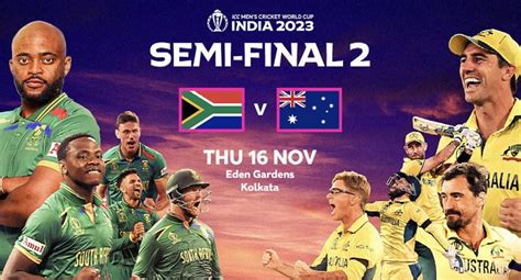 LIVE: Proteas vs Australia (2023 CWC semi-final)