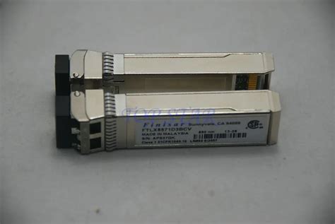 Original Finisar Ftlx8571d3bcv Optical Modules 1g/10g 850nm Multimode ...